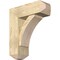 Ekena Millwork Thorton Craftsman Rough Sawn Bracket w/ Offset Brace, Douglas Fir, 8"W x 22"D x 26"H BKT0806X22X26THR04RDF - alternate 1
